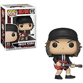 Rock and Roll Collectibles - AC/DC Heavy Metal Angus Young POP! Rocks Vinyl Figure 91