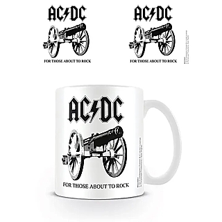 Rock and Roll Collectibles - AC/DC Heavy Metal For Those About To Rock Ceramic Coffee Mug