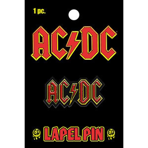 Rock and Roll Collectibles - AC/DC Logo Enamel Lapel Pin Tie Tack
