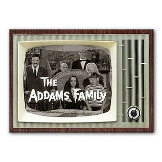 Television from the 1970's Collectibles - The Addams Family Metal TV Magnet