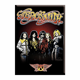 Rock and Roll Collectibles - Aerosmith Large Metal Magnet