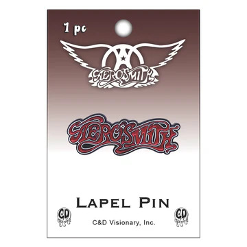 Rock and Roll Collectibles - Aerosmith Enamel Lapel Pin Tie Tack