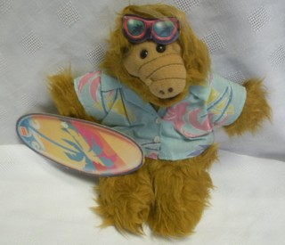 Television Characters Collectibles - ALF - Alien Life Form - Alf Hand Puppet Surfer