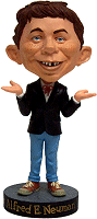 Mad Magazine - Alfred E Neuman Bobble Head Nodder Doll