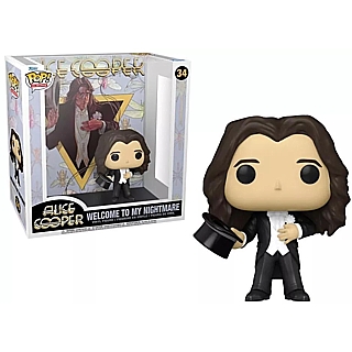 Classic Rock Music Collectibles - Alice Cooper Welcome to my Nightmare Funko POP! Album Figure