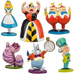 Walt Disney Movie Collectibles - Alice in Wonderland PVC Figures