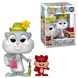1990's Cartoon Television Character Collectibles - Animaniacs Slappy and Skippy Buddy POP! Animation Vinyl Figure 2067