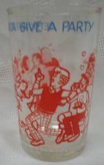 Archie Comic Collectibles - Archies gang Betty and Veronica Party Welchs Glass
