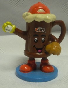 A & W Collectibles - Root Beer Mug Baseball Figure