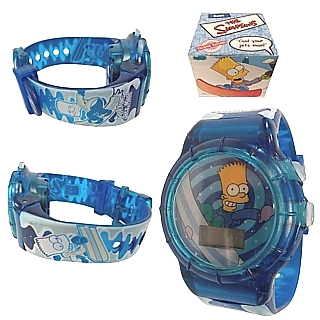 The Simpsons Collectibles -Bart Simpson Watch from Burger King