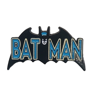 DC Comics Collectibles -  Batman Bat Logo Enamel Lapel Pin / Tie Tack