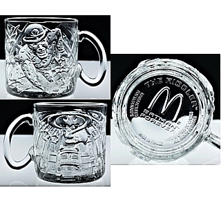 Batman Forever Glass Mug / Riddler