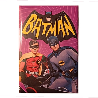 DC Super Hero Character Collectibles - 1966 Batman and Robin TV Series Metal Magnet