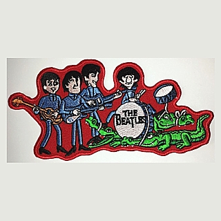The Beatles - Cartoon Iron On Patch