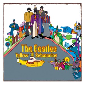 The Beatles - Yellow Submarine Tin Sign