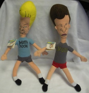 MTV's Beavis and Butthead Collectibles - Beavis and Butt-head Large Plush Dolls (MTV)