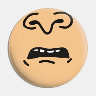 MTV's Beavis and Butt-head Collectibles - Beavis Face Close Up Metal Pinback Button