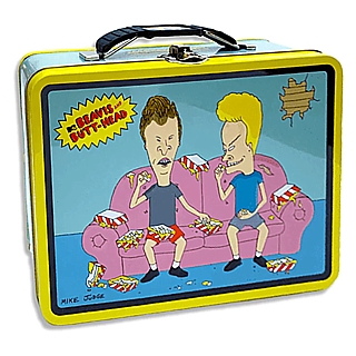 MTV's Beavis and Butthead Collectibles - Beavis and Butthead Metal Lunch Box