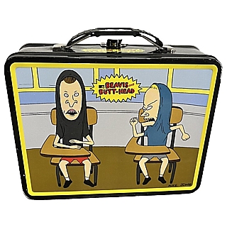 MTV's Beavis and Butthead Collectibles - Beavis and Butthead Metal Lunch Box