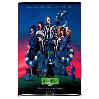 Beetlejuice Beetlejuice Movie Poster Metal Magnet