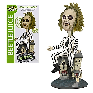 Horror Movie Collectibles - Beetlejuice Head Knockers Bobblehead by NECA