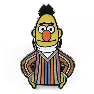Children's Television Collectibles -Sesame Street Bert Metal Enamel Pin / Tie Tack