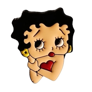 Cartoon and Comic Strip Character Collectibles - Betty Boop Enamel Lapel Pin / Tie Tack