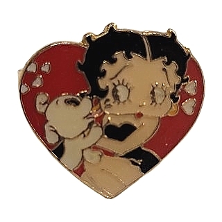 Cartoon and Comic Strip Character Collectibles - Betty Boop Metal Enameled Adjustable Rings