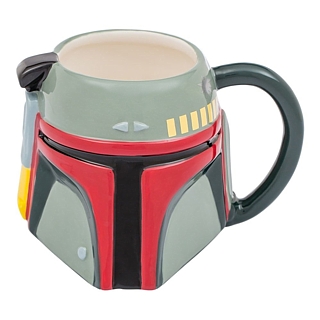 Classic Star Wars Collectibles - Boba Fett Sculpted Ceramic Coffee Mug