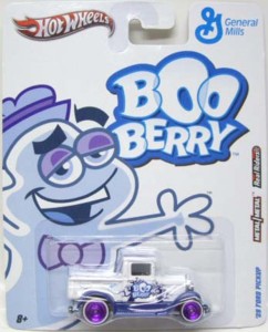 General Mills Cereal Collectibles - Boo berry Hot Wheels Diecast Car