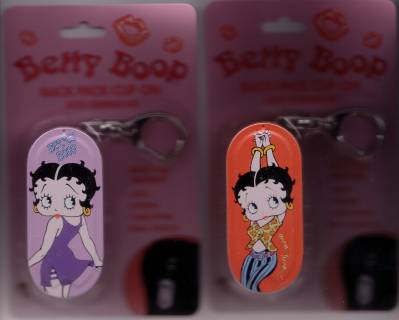 Cartoon and Comic Strip Character Collectibles - Betty Boop Metal Back Pack Clip On