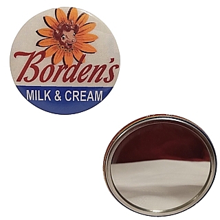 Advertising Collectibles - Borden Pocket Mirror - Elsie the Cow