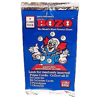 Television Character Collectibles - Bozo The Clown Trading Cards
