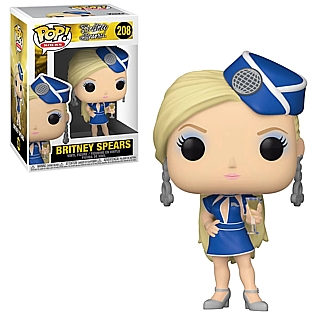 Britney Spears Toxic Stewardess POP! Rocks Vinyl Figure 208