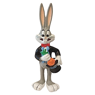 Cartoon Character Collectibles - Looney Tunes Bugs Bunny Tuxedo PVC Figure