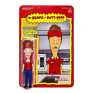 MTV's Beavis and Butt-head Collectibles - Butt-head Burger World ReAction Action Figure