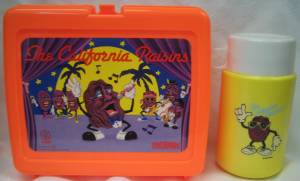 California Raisins - Lunchox and Thermos