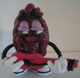 California Raisin - Red Guitar Player