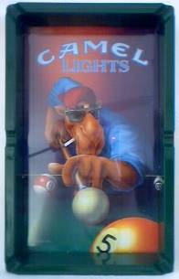 Camel Collectibles - Joe Camel Camel Lights Pool Table Ashtray