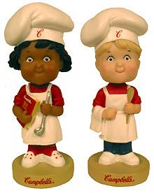 Campbells Collectibles - Campbell Kid Bobble Head Nodder Dolls