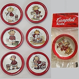 Campbells Collectibles - Campbell Kids Metal Coasters