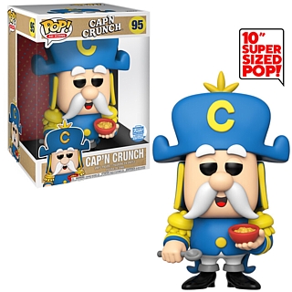 Quaker Oats Cereal Collectibles- Captain Crunch - Cap'n Crunch Super Sized 10 inch POP! Vinyl Figure