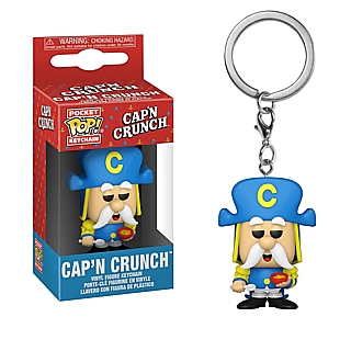 Quaker Oats Cereal Collectibles- Captain Crunch - Cap'n Crunch Pocket POP! Vinyl Keyring