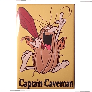 Television Character Collectibles - Hanna Barbera's Captain Caveman Metal Magnet