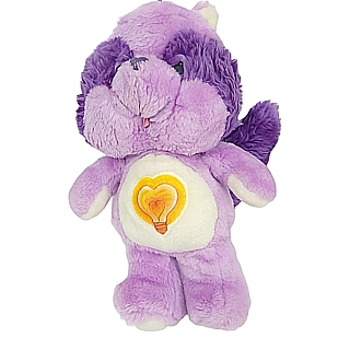 Cartoon Collectibles - Carebear Cousin Plush Brightheart Racoon