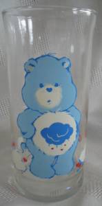 Cartoon Collectibles - Carebears Grumpy Bear Glass