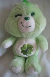 Cartoon Collectibles - Carebear Plush Goodluck Bear