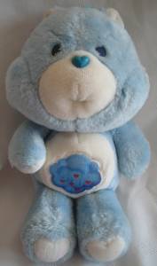 Cartoon Collectibles - Carebear Plush Grumpy Bear