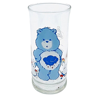 Cartoon Collectibles - Carebears Grumpy Bear Glass