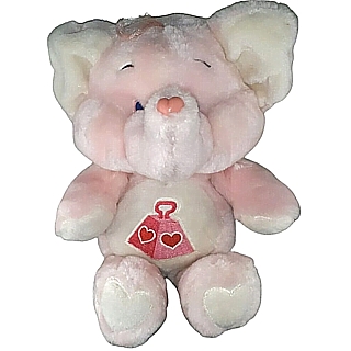 Cartoon Collectibles - Carebear Cousin Plush Lotsa Heart Elephant